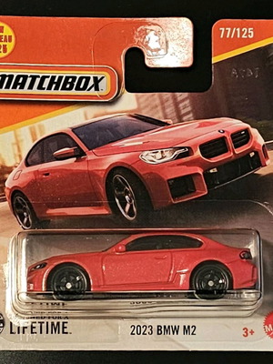 Matchbox 2023 BMW M2 κόκκινο καινούργιο