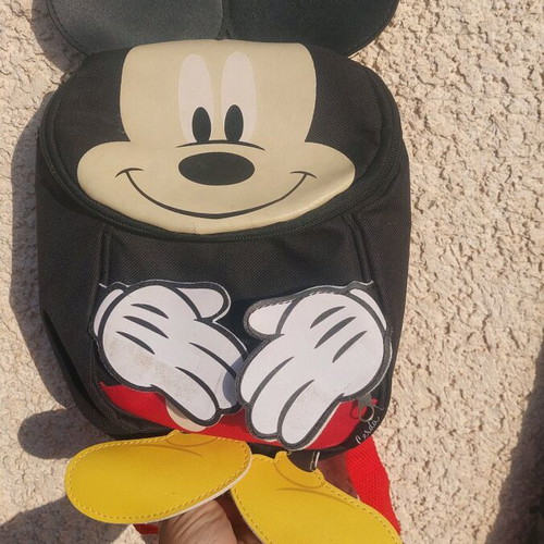Mickey small bag for daycare or walk in good condition