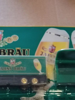 Truck Trailer Scale H0 Beer Advertising New