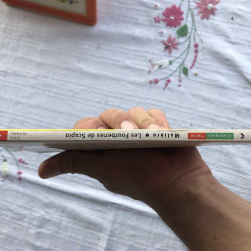 Moliere Les Fourberies de Scapin used book in French