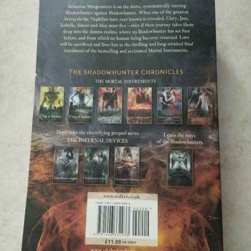 City of Heavenly Fire The Mortal Instruments Book 6 by Cassandra Clare