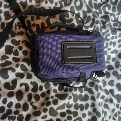 Vanguard compact camera bag used, blue with extra battery pocket