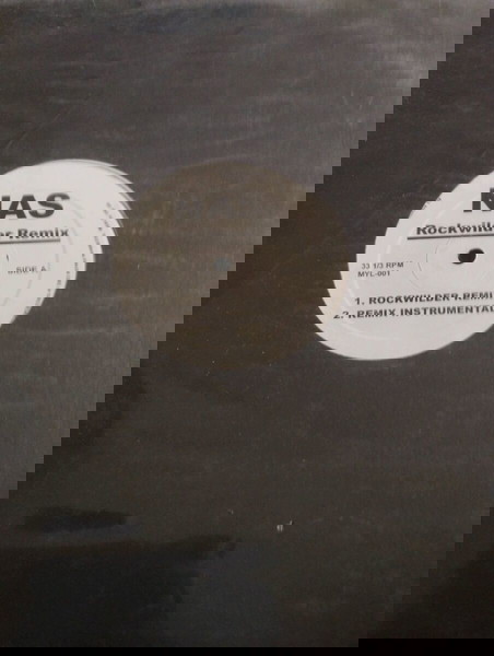 Nas - Rockwilder Remix 12" single Promo