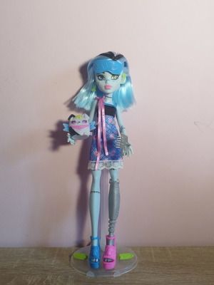 Frankie Stein Monster High Buried Secrets Cozy Creepover Doll like new
