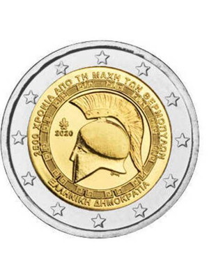 2 Euro 2020 Commemorative Coin 2500th Anniversary Battle of Thermopylae new