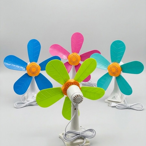 Clip-On Fan new, silent and safe