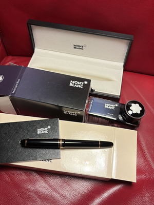 Montblanc fountain pen new with ink in box authentic
