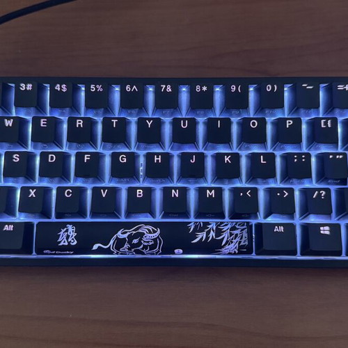 Ducky One 2 Mini Year Of The Ox mechanical keyboard with brown switches