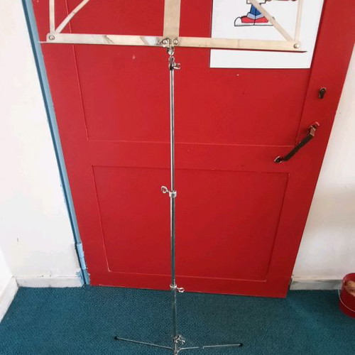 Metal music stand K & M used, German and durable