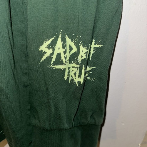 Metallica long sleeve shirt, green, H&M, size M