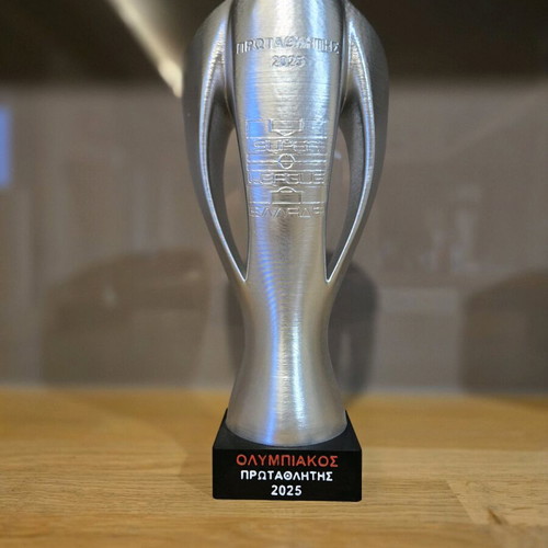 Olympiacos Superleague 2025 Championship Trophy new