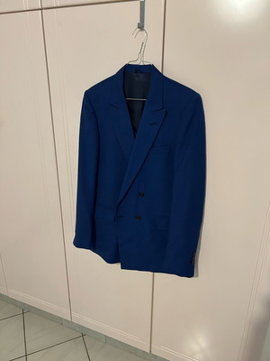 Men's jacket medium blue like new