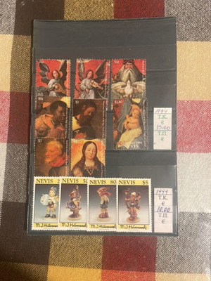Stamp full sets new, 2 unsealed series