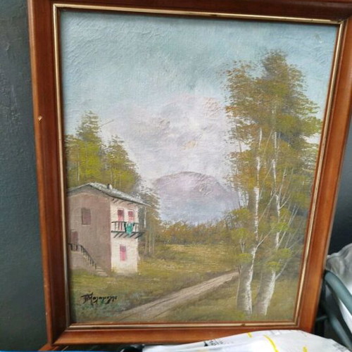 Painting like new by skilled artist