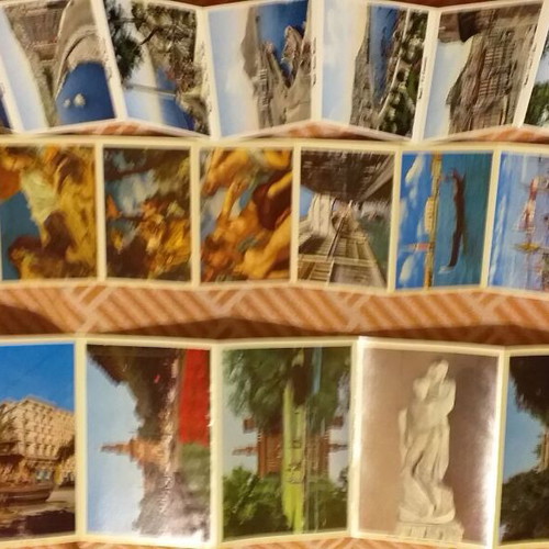 Italian travel brochures used, set of 5, 1950s-60s