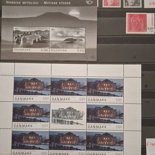 Various Danish stamps new MNH