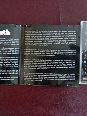 Black Sabbath Iron Man CD used, metal compilation