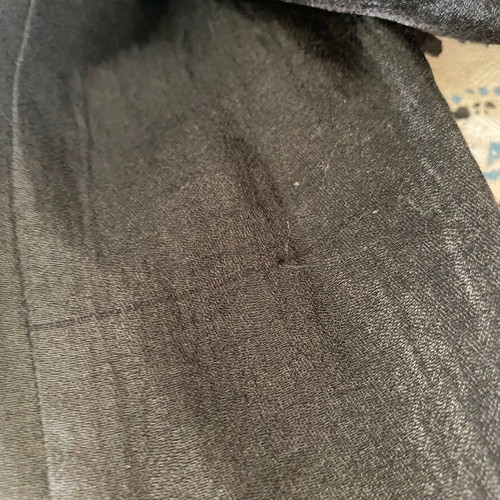 Suit set with maxi skirt early 2000s, like new, black and silver