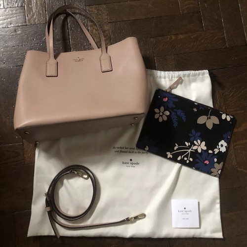 Kate Spade shoulder bag like new, light pink color, limited edition