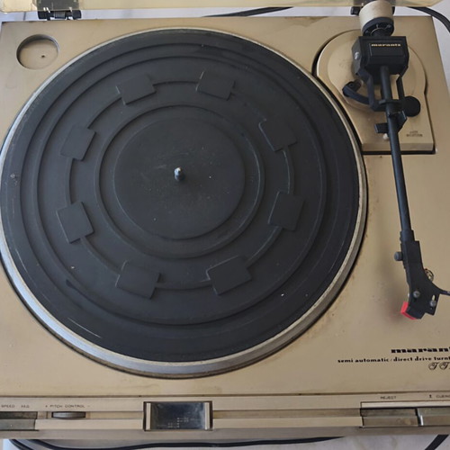 Marantz TT221 vintage turntable, direct drive, semi-automatic