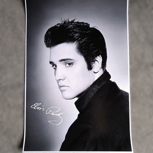 Elvis Presley poster 40x60cm new, black and white