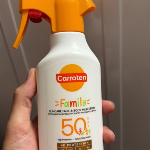 Carroten Family SPF 50 sunscreen high protection