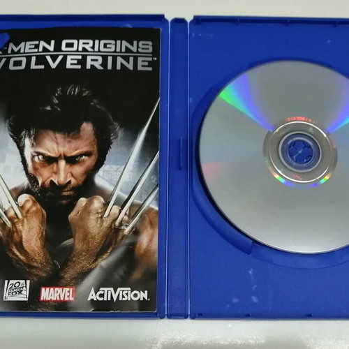 X-Men Origins Wolverine PS2 game, English