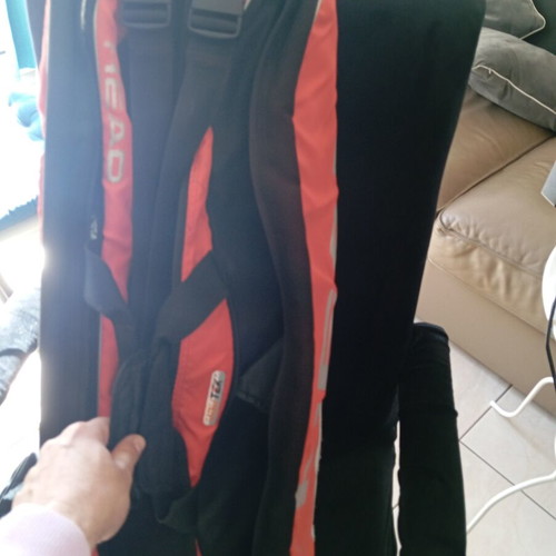 Head Radical Tennis Bag used with storage for 6 rackets and cooling compartment