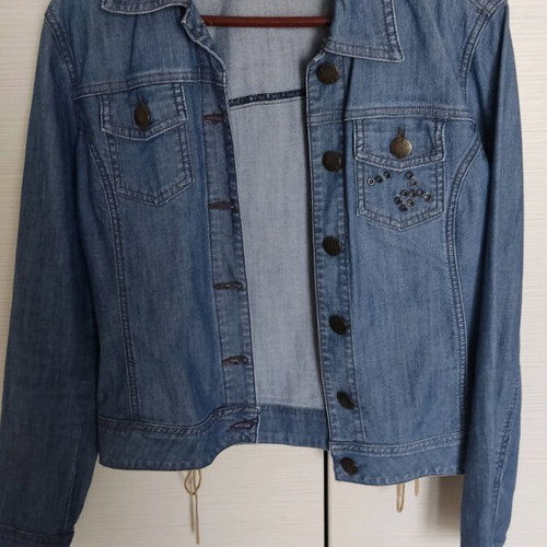 Raxevksy denim jacket used, size M-L