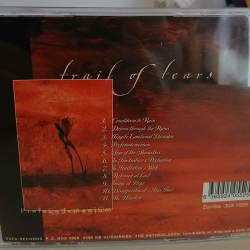 Trail Of Tears Profoundemonium CD like new, metal