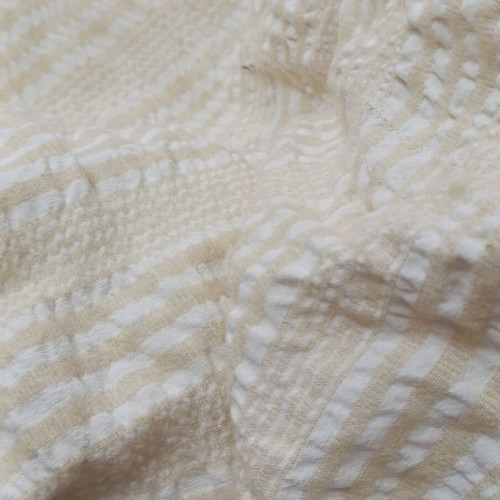 Handwoven sofa cover used, natural color, 190x100 cm