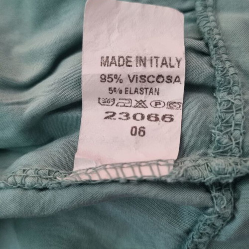 Double Six long dress turquoise new, one size with knitted bust