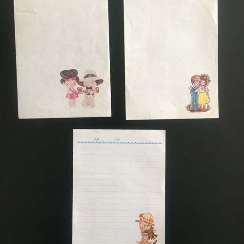 Collectible 80s Letter Papers like new