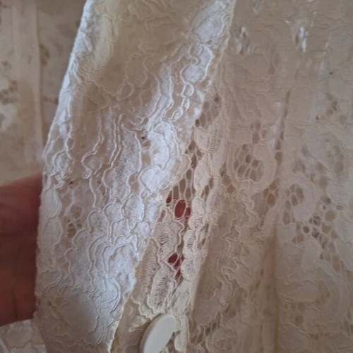 Zara Lace Jacket like new, elegant, ecru color, size S