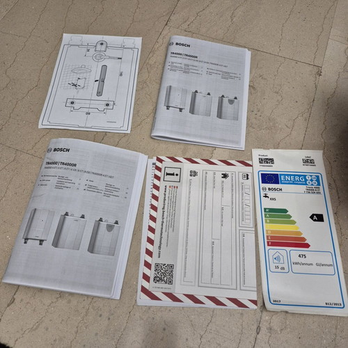 Bosch TR 4000 electric water heater