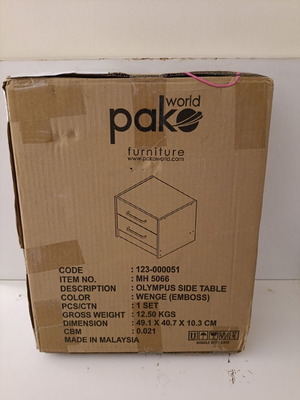 Ikea nightstand new, unassembled