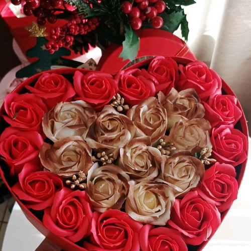 Soap leaf roses new