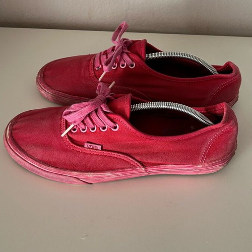 Vans Authentic CA Premium sneakers used, size 45, washed red
