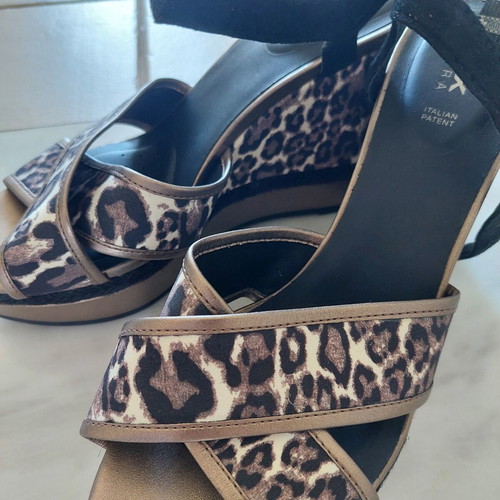 Geox Respira Leopard Platform Sandals size 39 new with tags