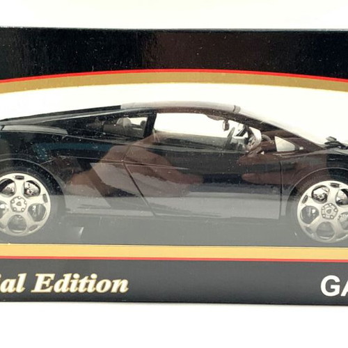 Diecast Car Maisto Lamborghini Gallardo Black 1:18 scale new