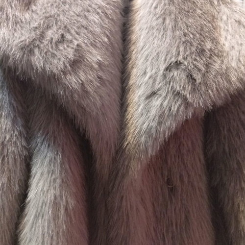 Eco fur new gray, size large