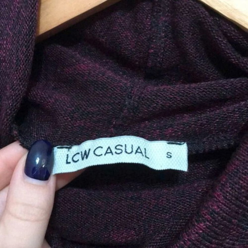 Burgundy Hoodie Waikiki size S like new