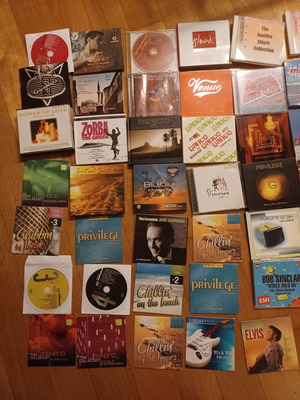 Music CDs used, pack of about 50 pieces