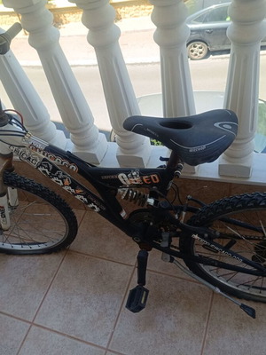 Two bicycles, city type