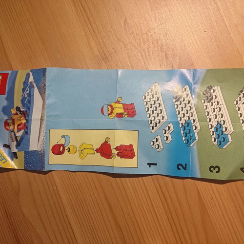Lego Wave Racer 6508 set used vintage