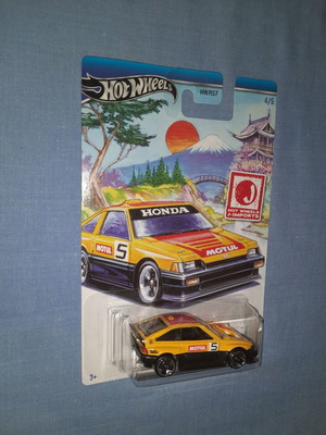 Hot Wheels J-Imports 1985 Honda CRX καινούργιο