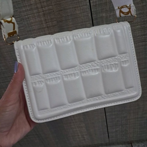 Shoulder or crossbody bag white used