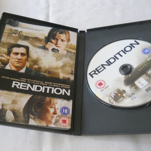 Rendition DVD used, action adventure thriller with subtitles