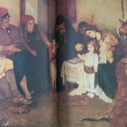 The Greek Painters album used, 19th-20th century