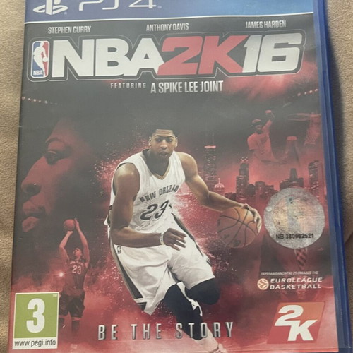 NBA 2K16 PlayStation 4 game like new